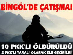 10 PKK'lı öldürüldü 